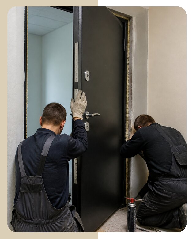 Профессиональная установка бронедвери под ключ в Городце