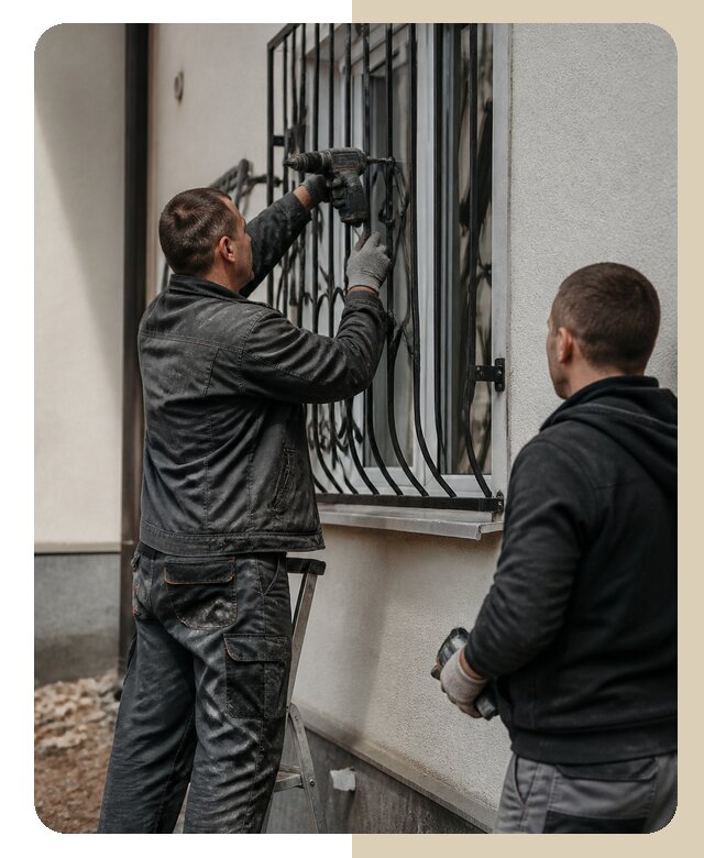 Установка наружных решеток в Городце от 4960 р. | ДвериЛегко-Грд