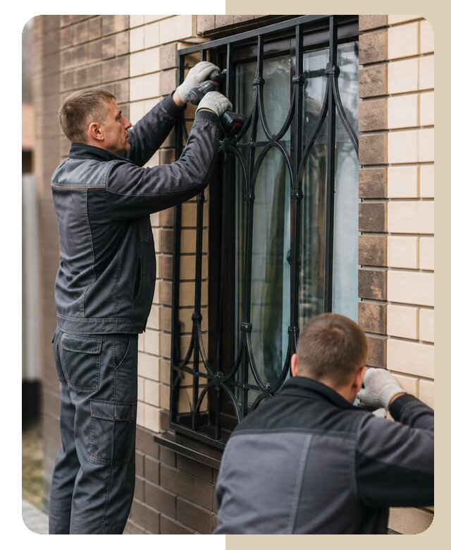 Установка решеток в дом в Городце по цене от 3543 р. | ДвериЛегко-Грд